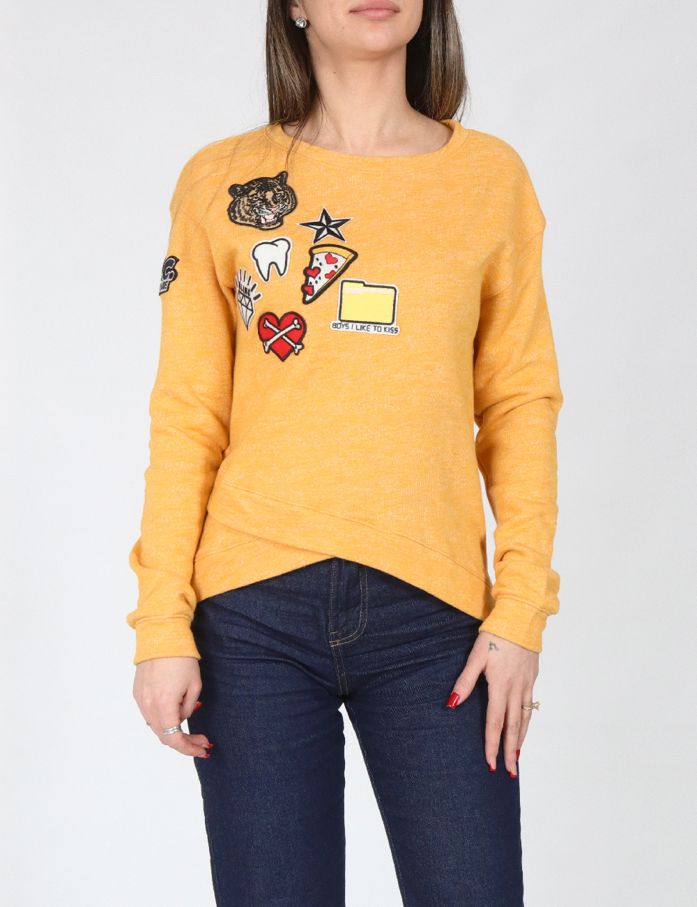 Bluza Bershka, galben