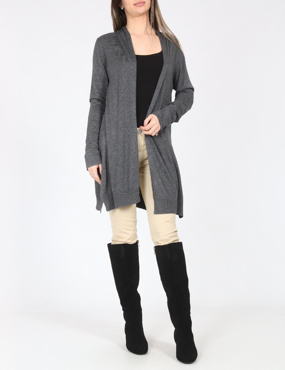 Cardigan Pull&Bear, gri