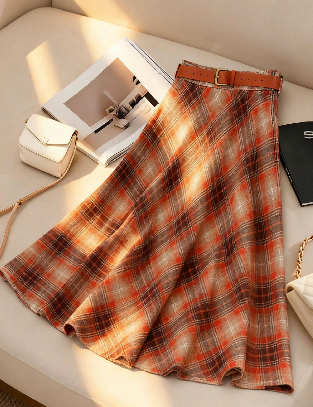 Fusta SHEIN, mix culori