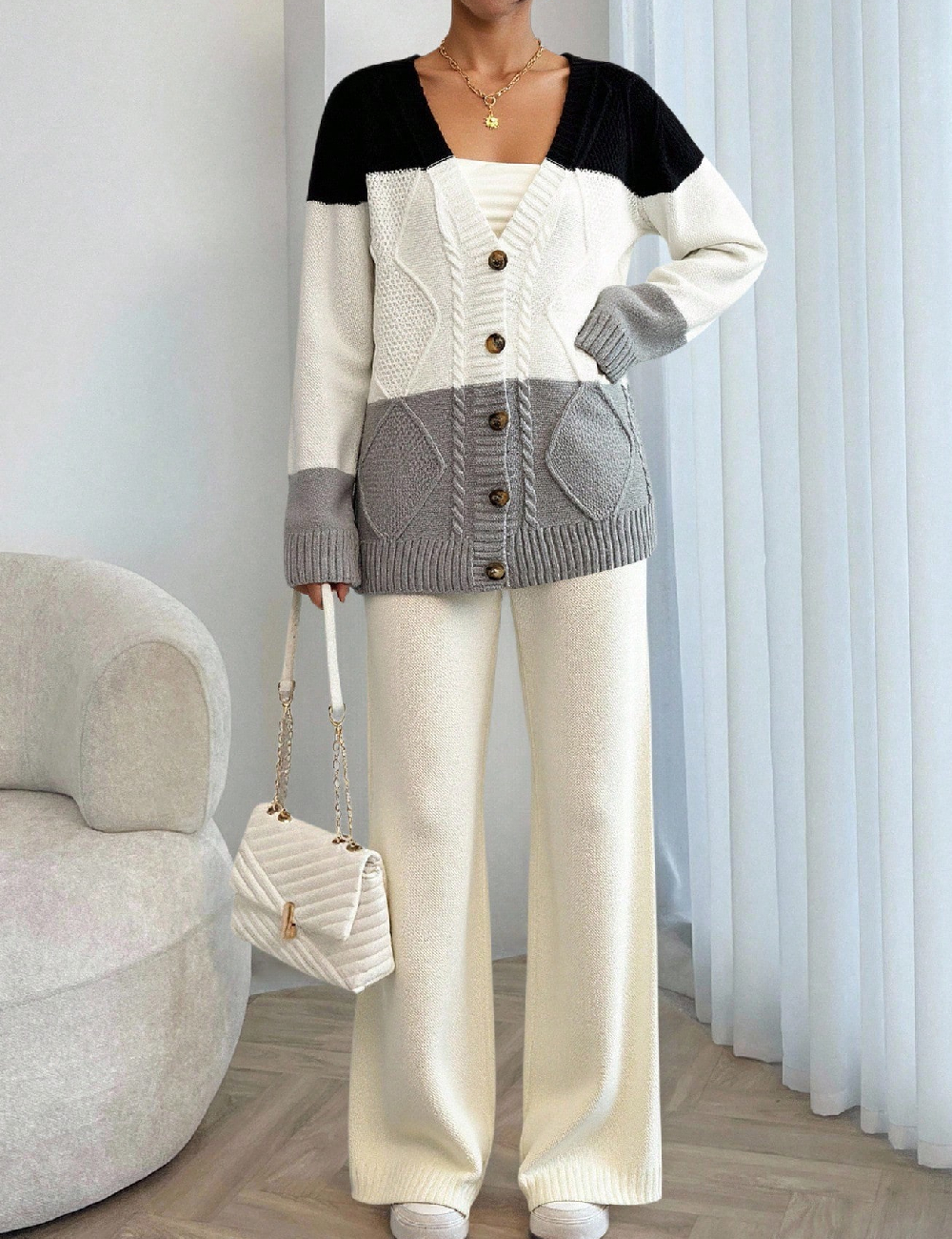 Compleu SHEIN, mix culori