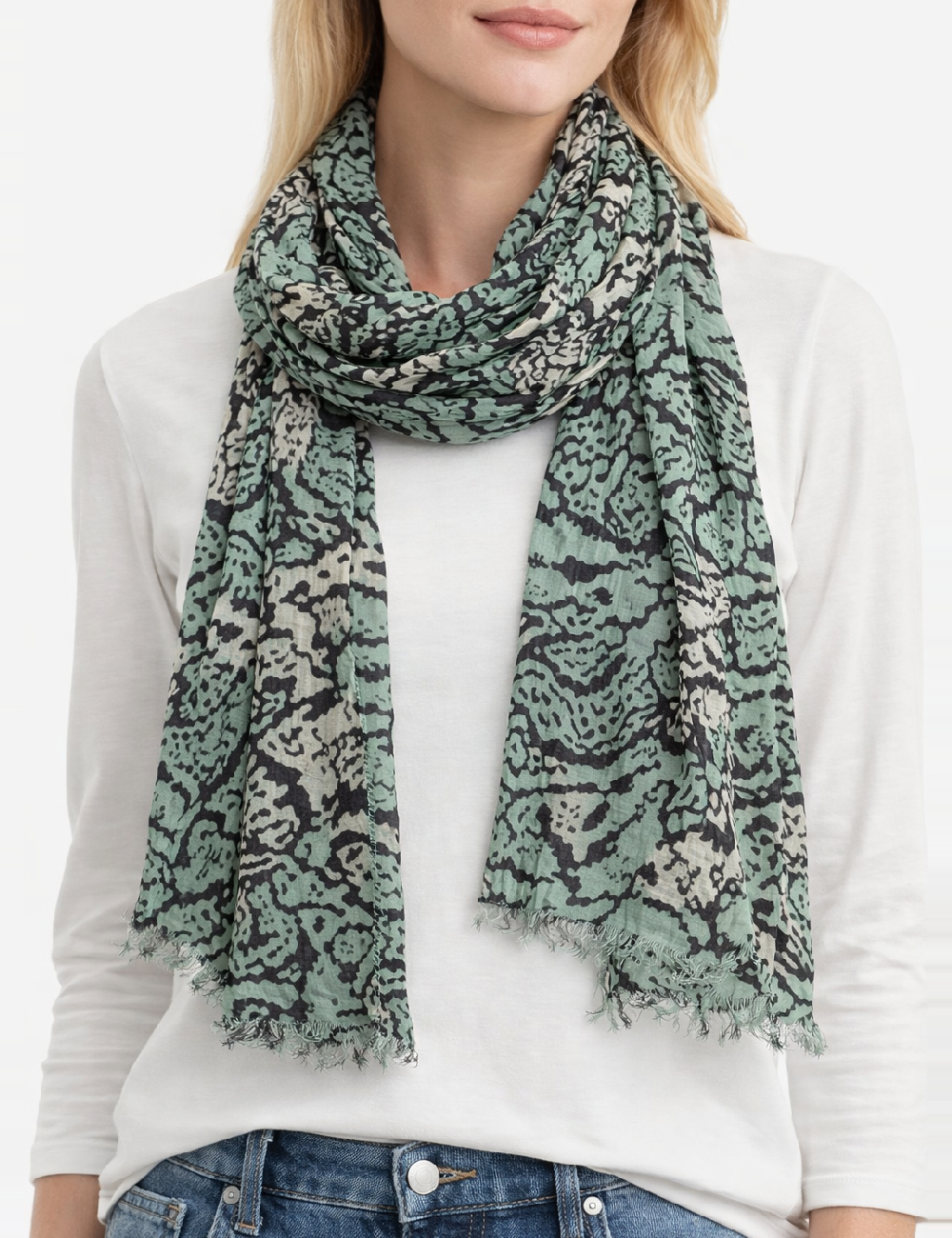 Esarfa Bershka, mix culori