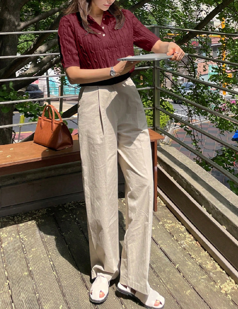 Tricou Dazy, visiniu