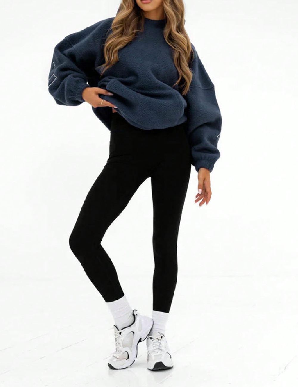 Hanorac SHEIN, albastru