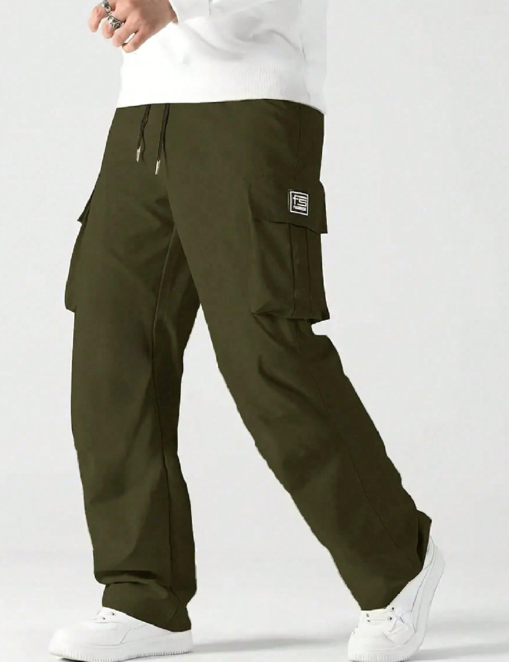 Pantaloni SHEIN, kaki