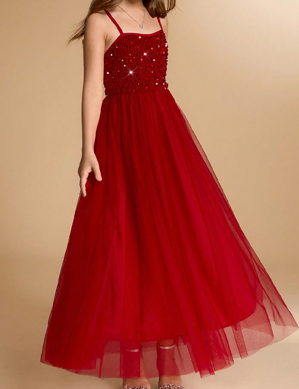 Rochie Shein Kids, rosu