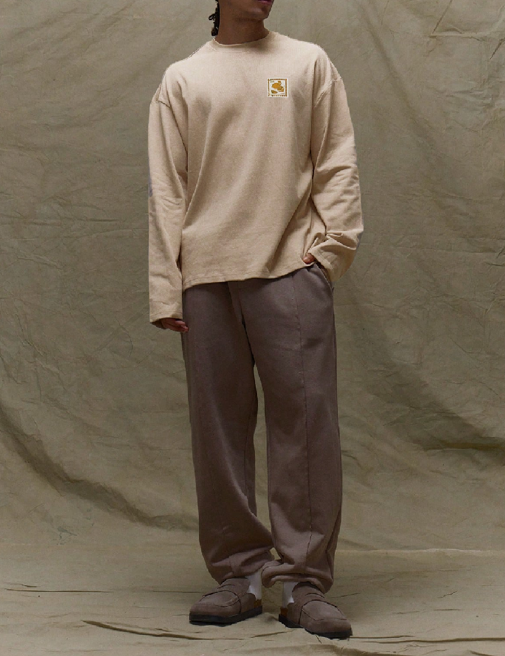 Bluza Oversize Musero, crem