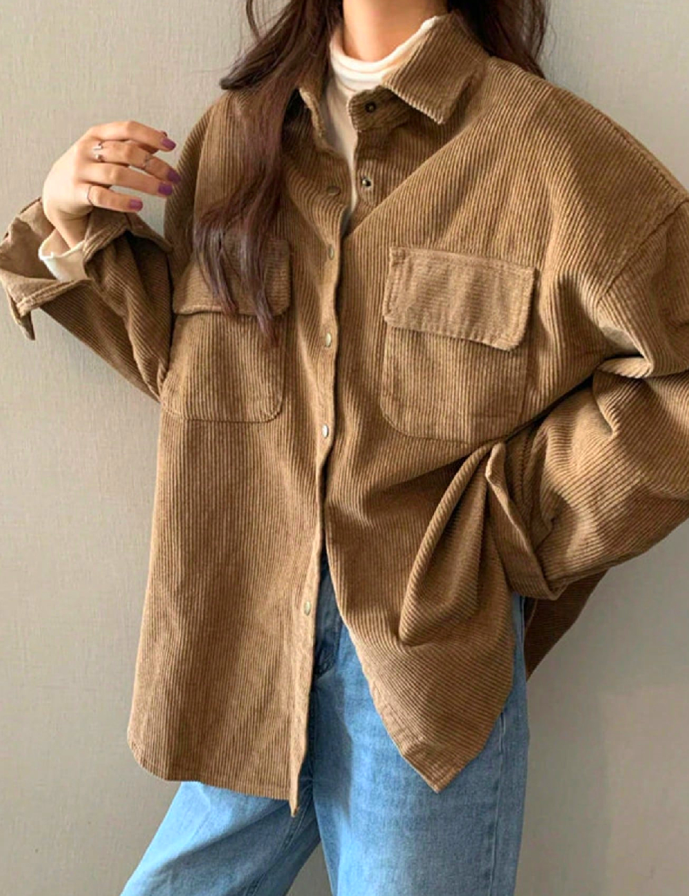 Jacheta SHEIN CURVE, maro