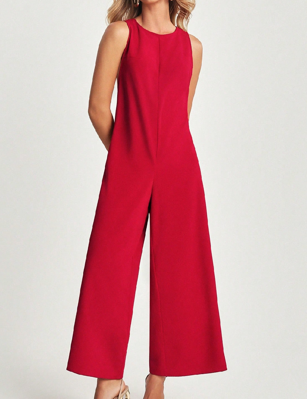 Salopeta SHEIN, rosu