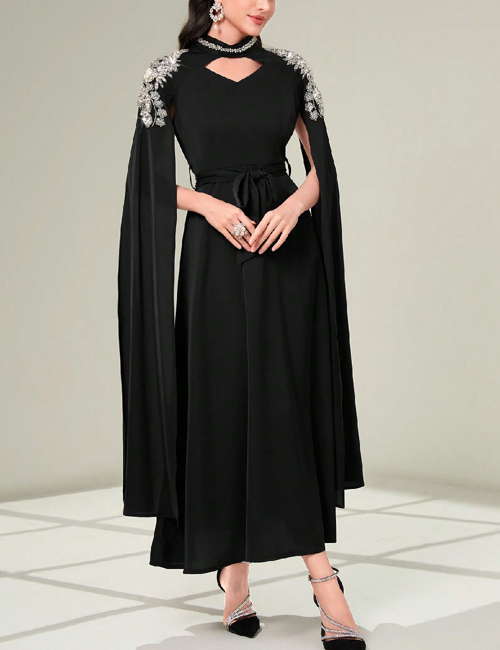 Rochie lunga SHEIN, negru