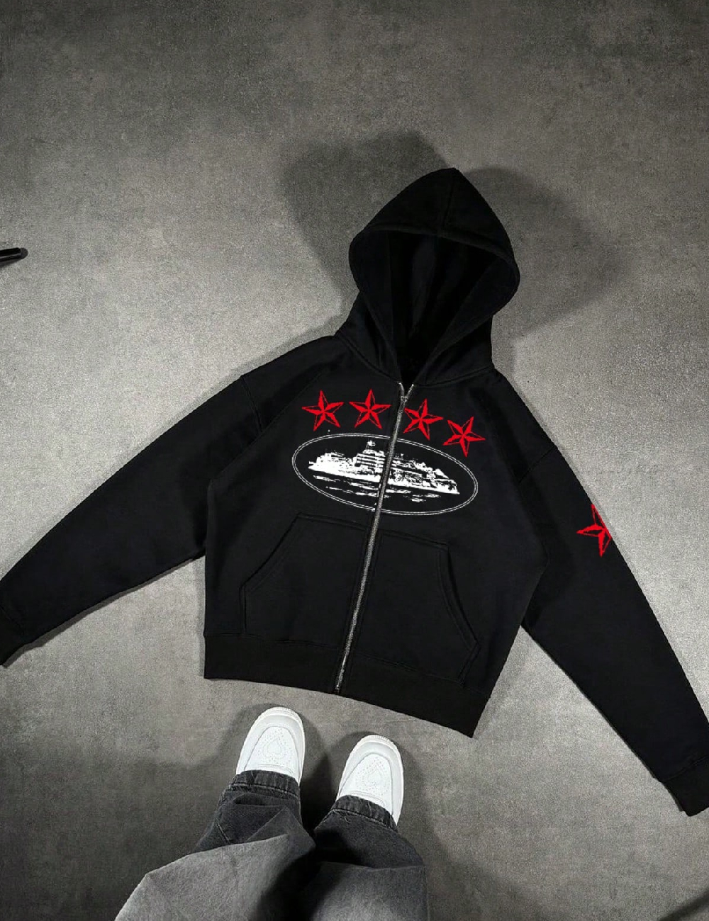 Hanorac SHEIN, negru