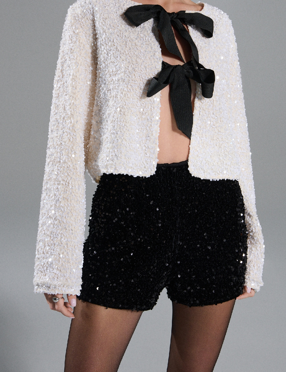 Pantaloni scurti Sinsay, negru