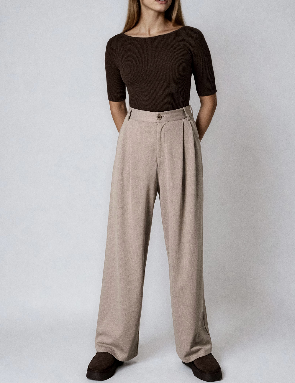 Pantaloni Sinsay, gri