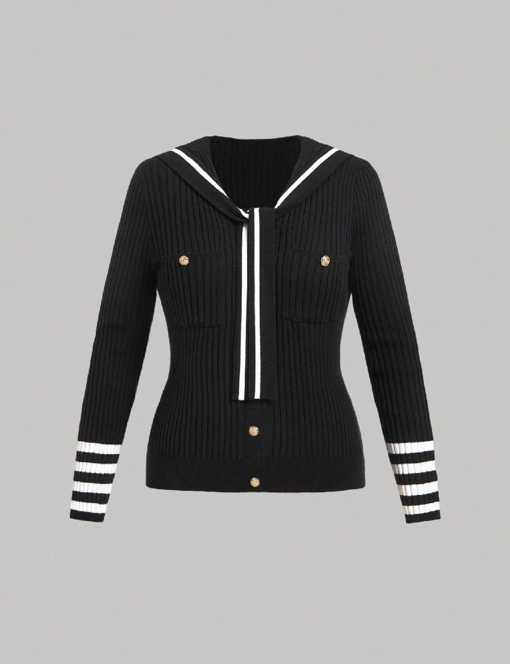 Bluza SHEIN CURVE, negru