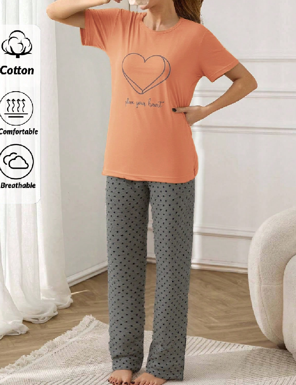 Pijama SHEIN, mix culori