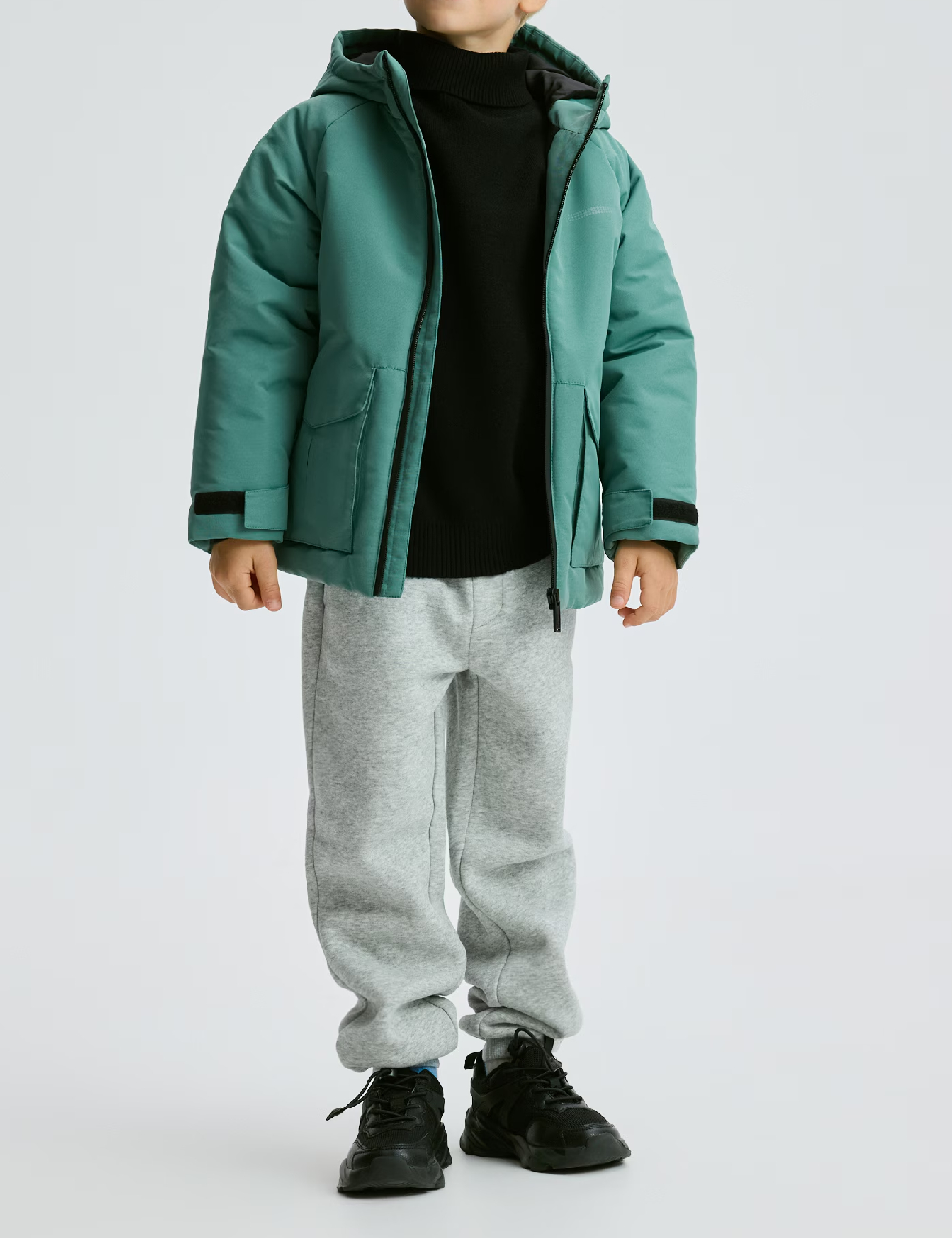 Geaca impermeabila Reserved, turcoaz