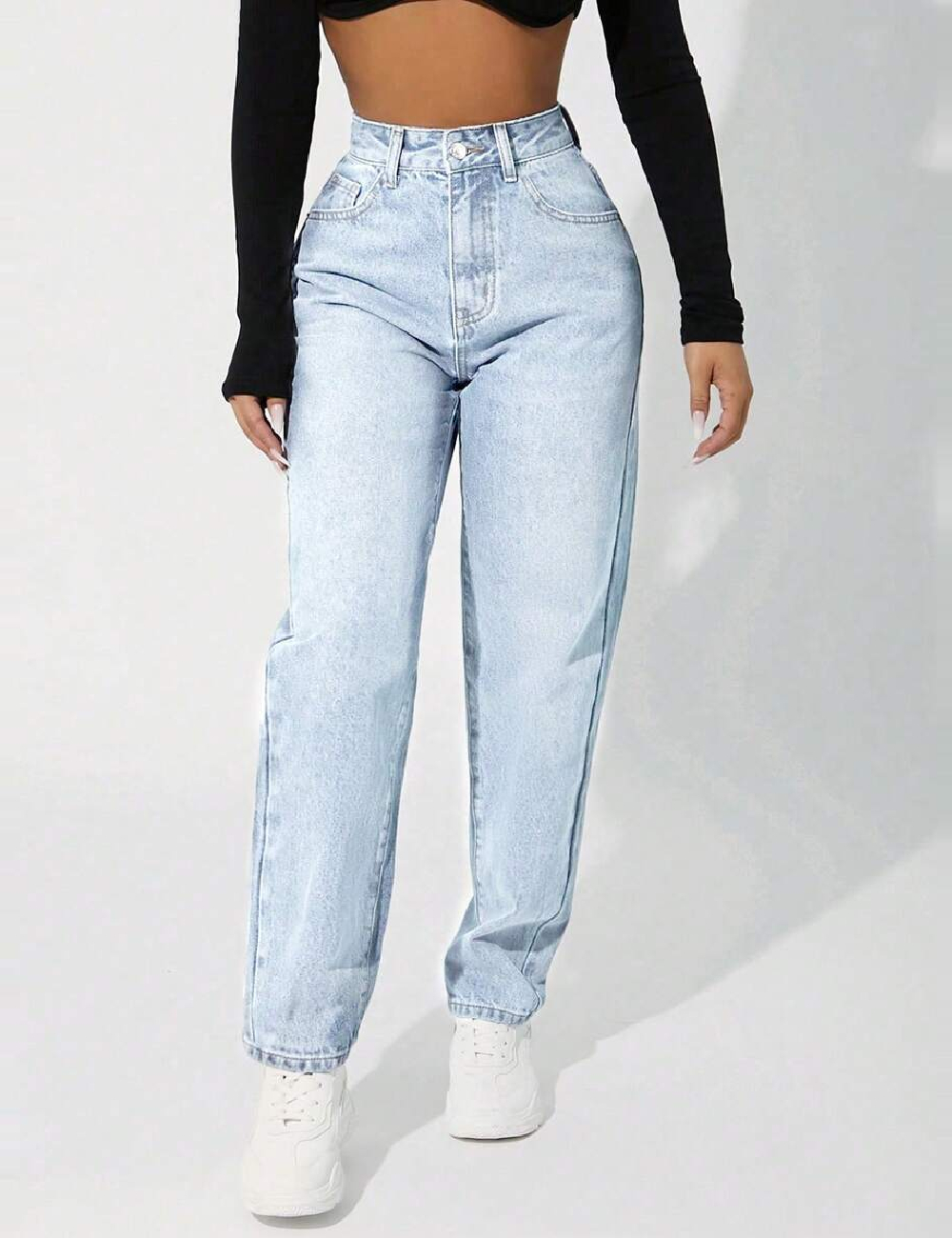 Blugi SHEIN, albastru