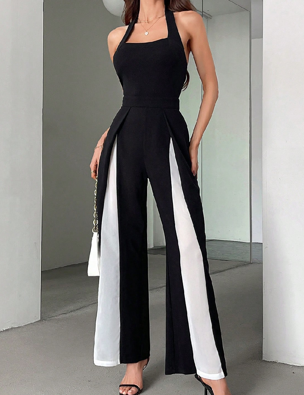 Salopeta SHEIN, negru