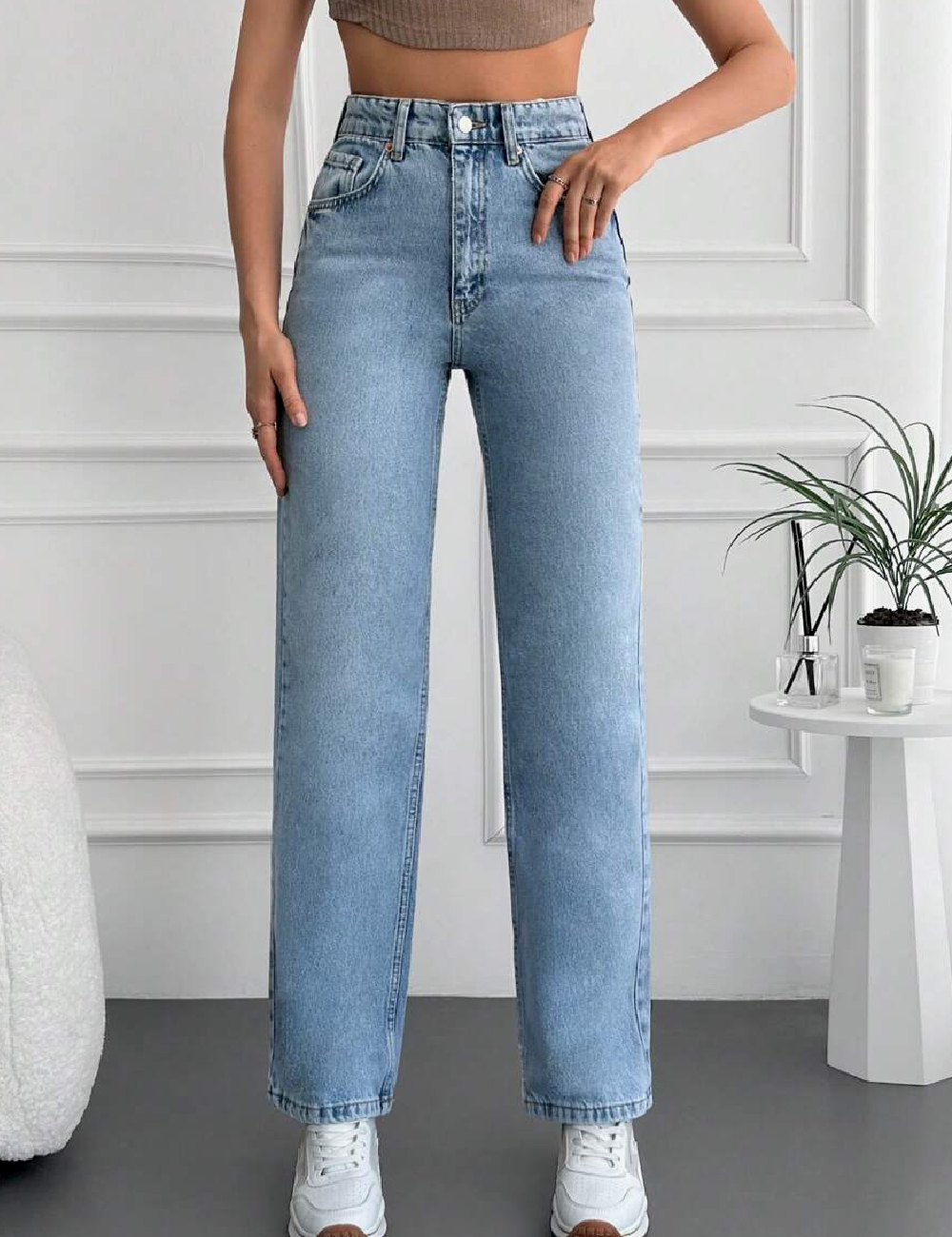 Blugi SHEIN, albastru