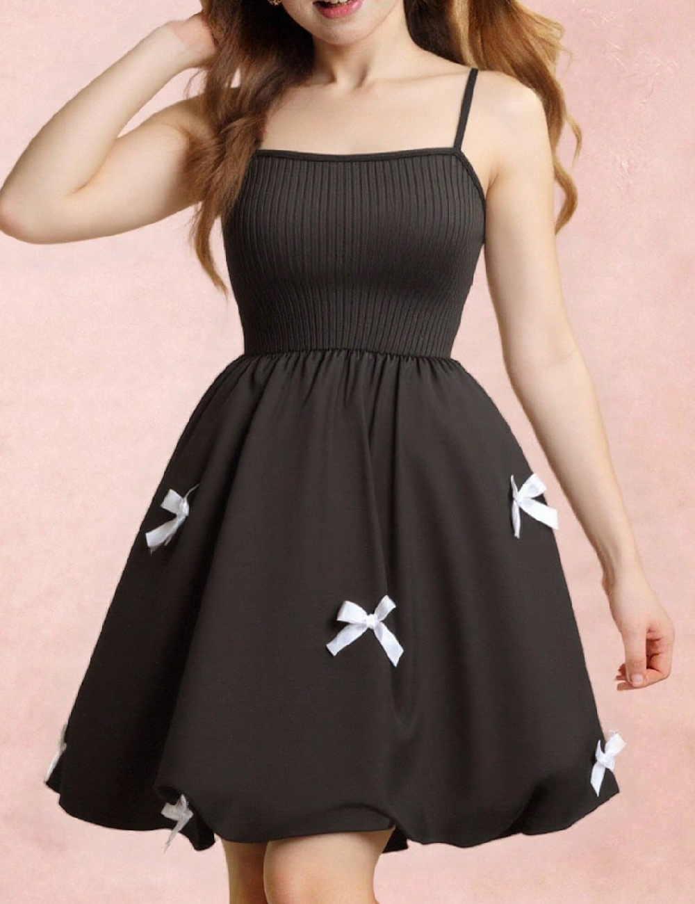 Rochie scurta Shein Kids, negru