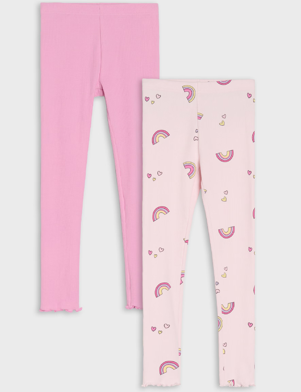 Set colanti 2 perechi Sinsay, roz