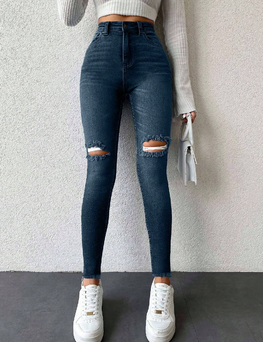 Blugi SHEIN, albastru