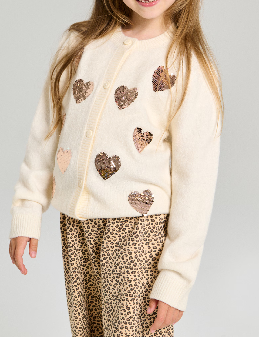 Cardigan Sinsay, alb