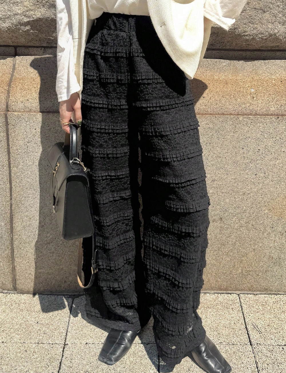 Pantaloni SHEIN, negru