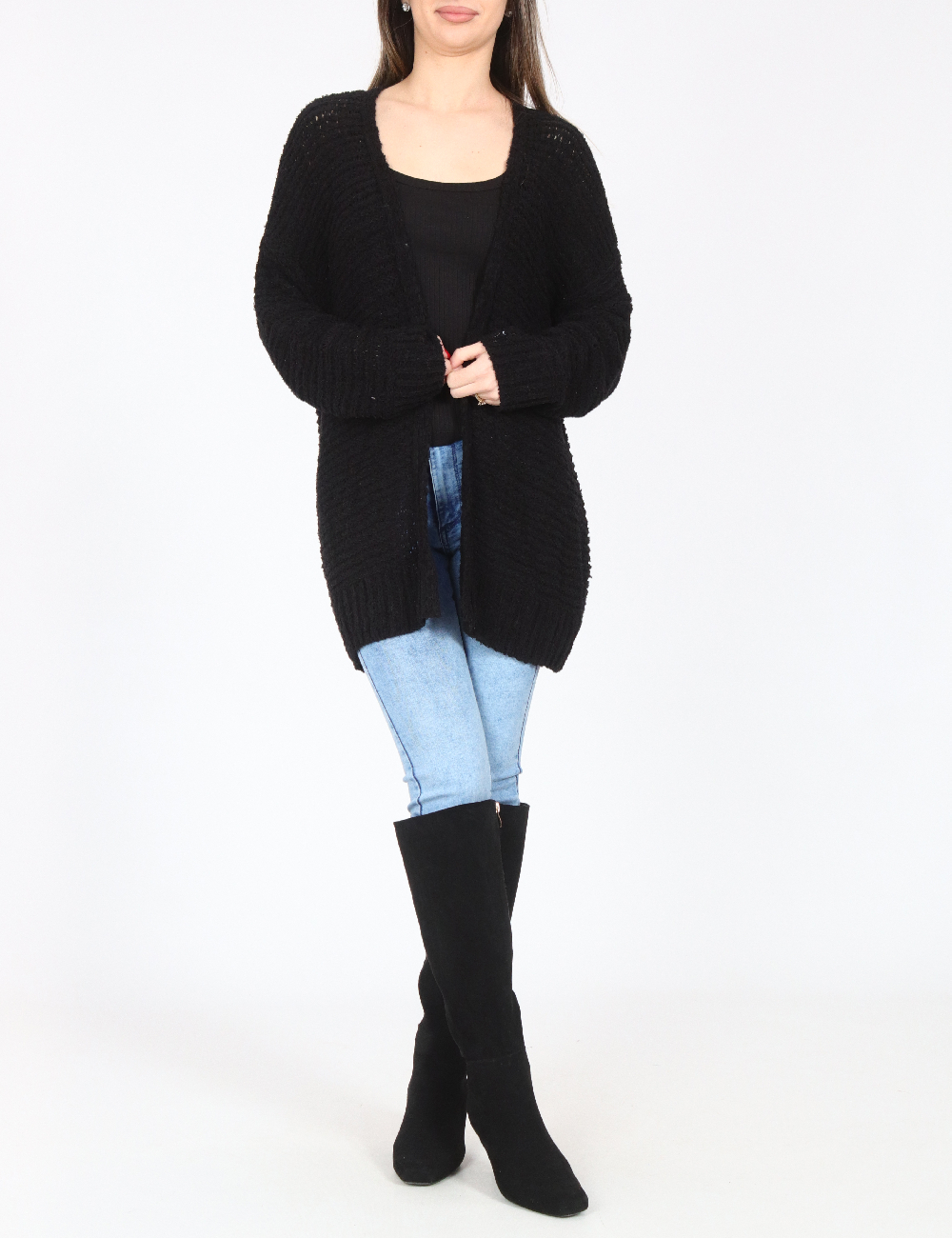 Cardigan Bershka, negru
