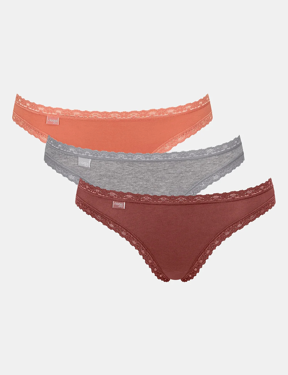 Set chiloti 3 perechi Sloggi by Triumph, mix culori