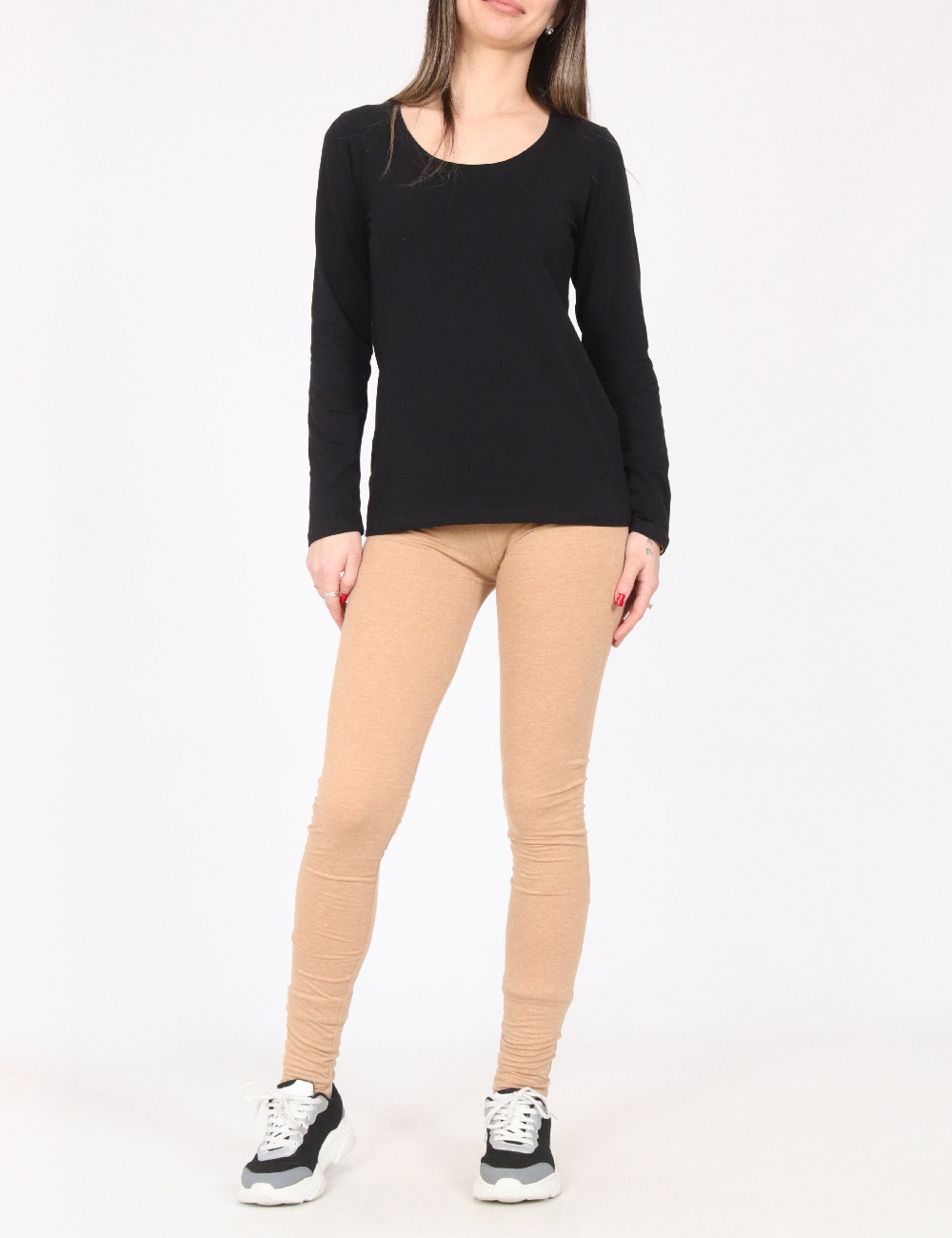 Colanti Bershka, maro deschis