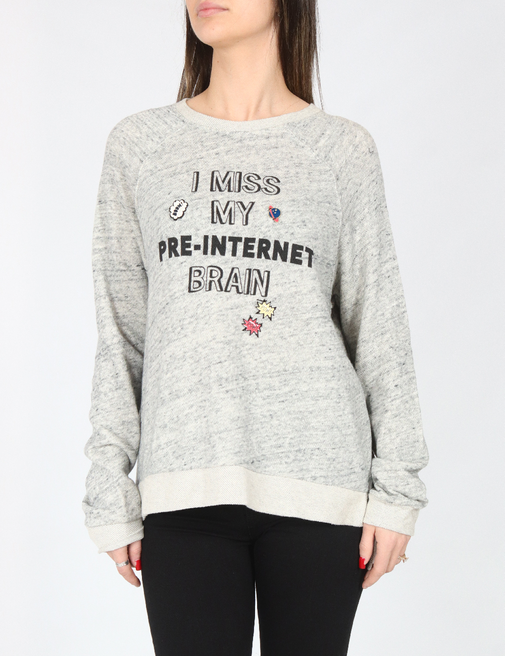 Bluza Bershka, gri