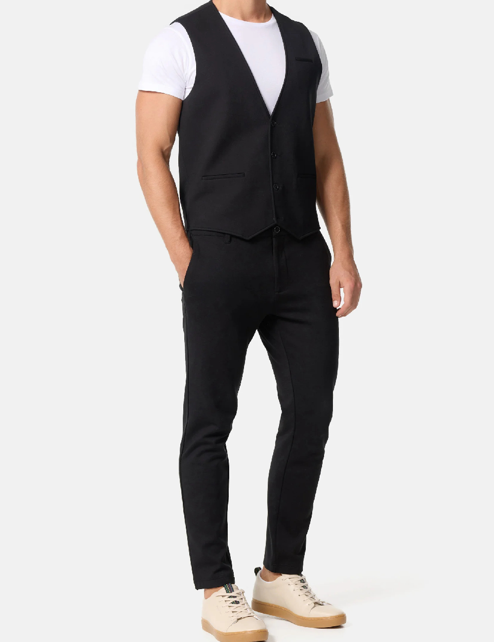 Pantaloni Jeff Urban Tailoring, negru