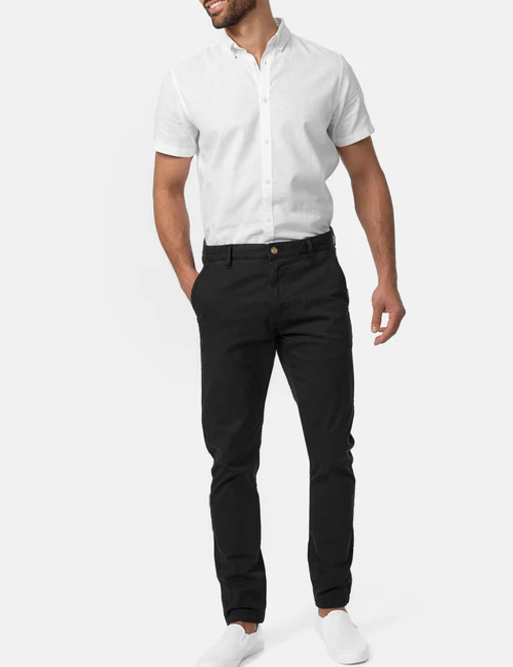 Pantaloni INDICODE, negru