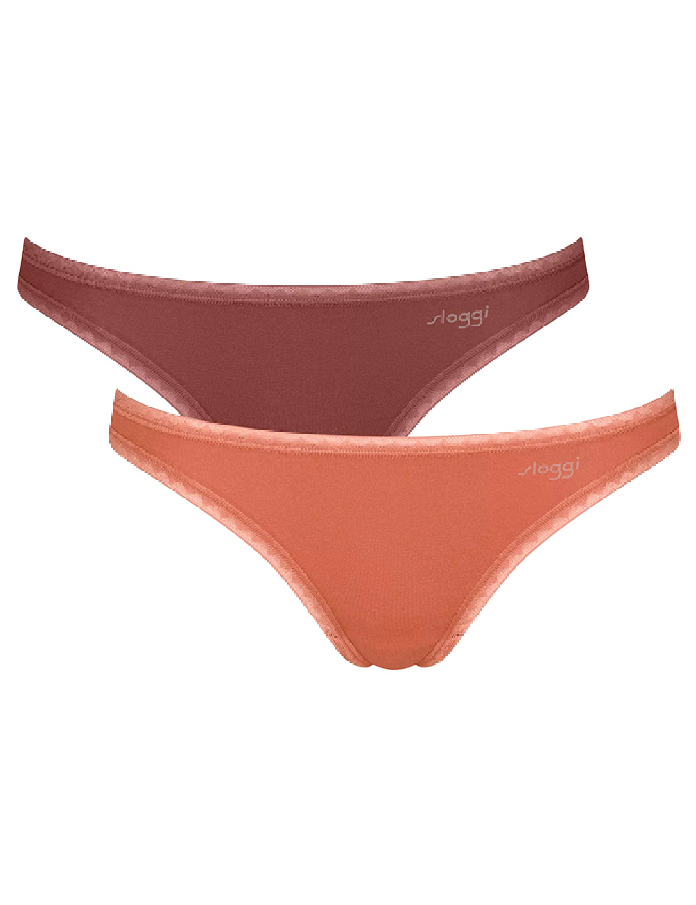 Set chiloti 2 perechi Sloggi by Triumph, mix culori