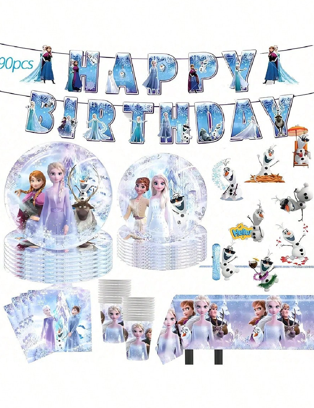 Kit accesorii petrecere SHEIN, mix culori