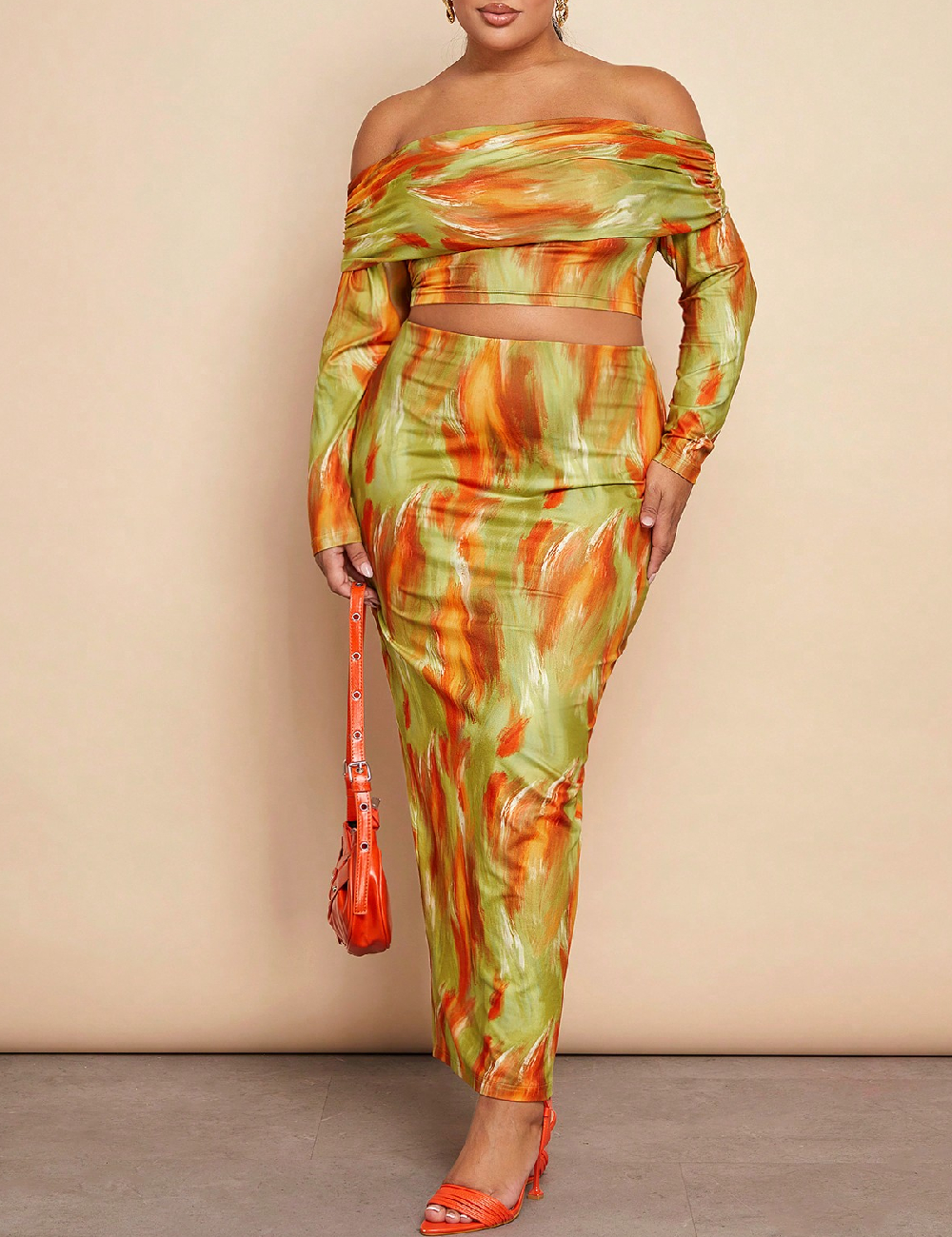 Compleu SHEIN CURVE, mix culori