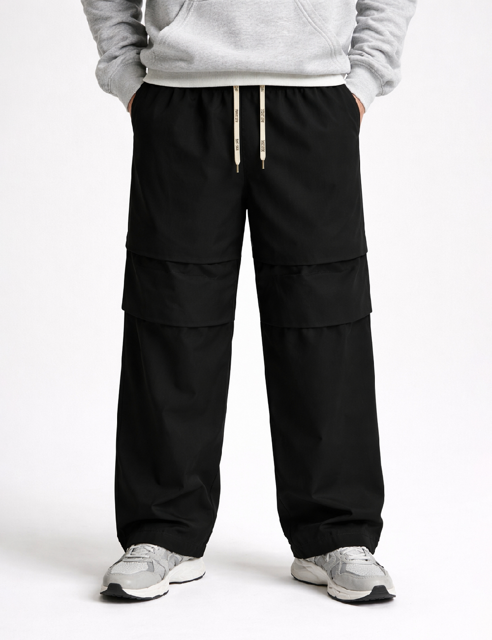 Pantaloni INDICODE, negru