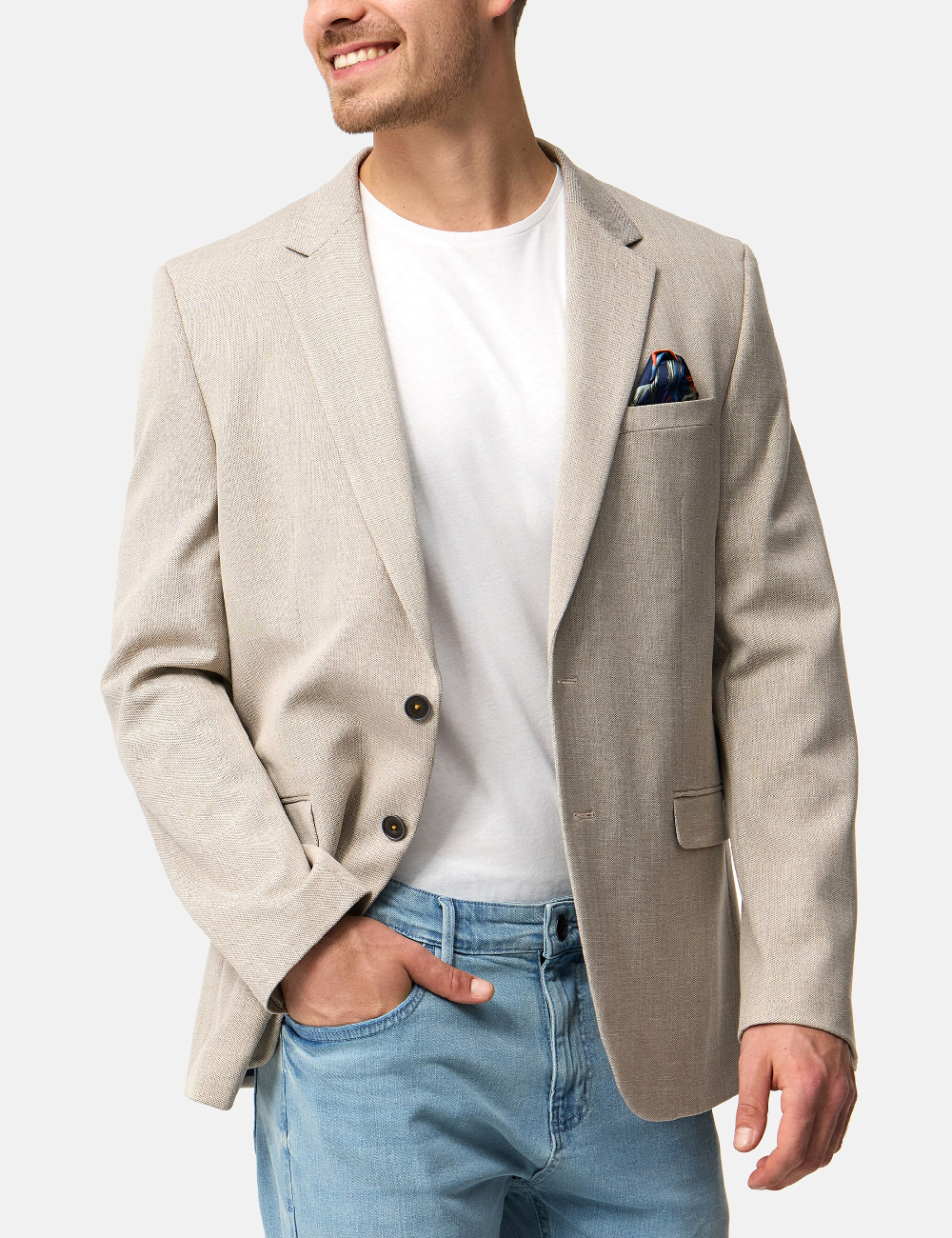 Sacou Jeff Urban Tailoring, bej