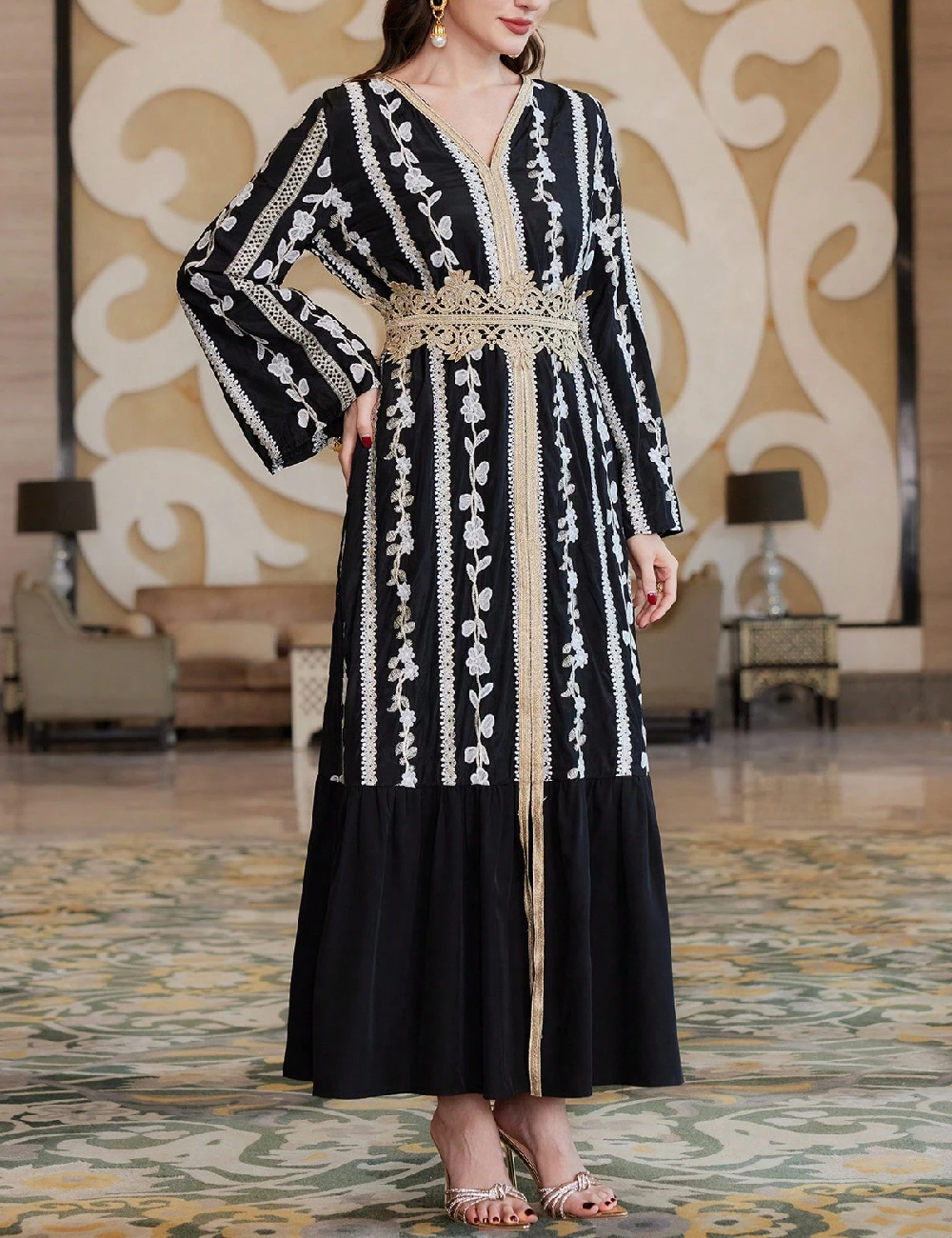 Rochie lunga SHEIN, negru