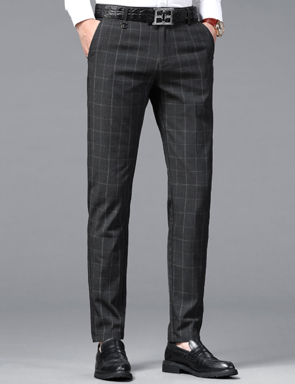 Pantaloni SHEIN, gri