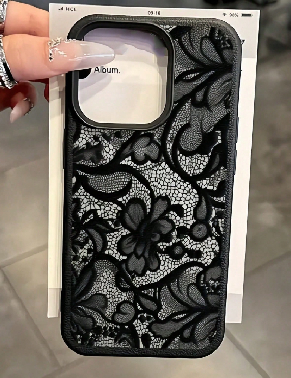 Husa iPhone 12 Pro SHEIN, negru