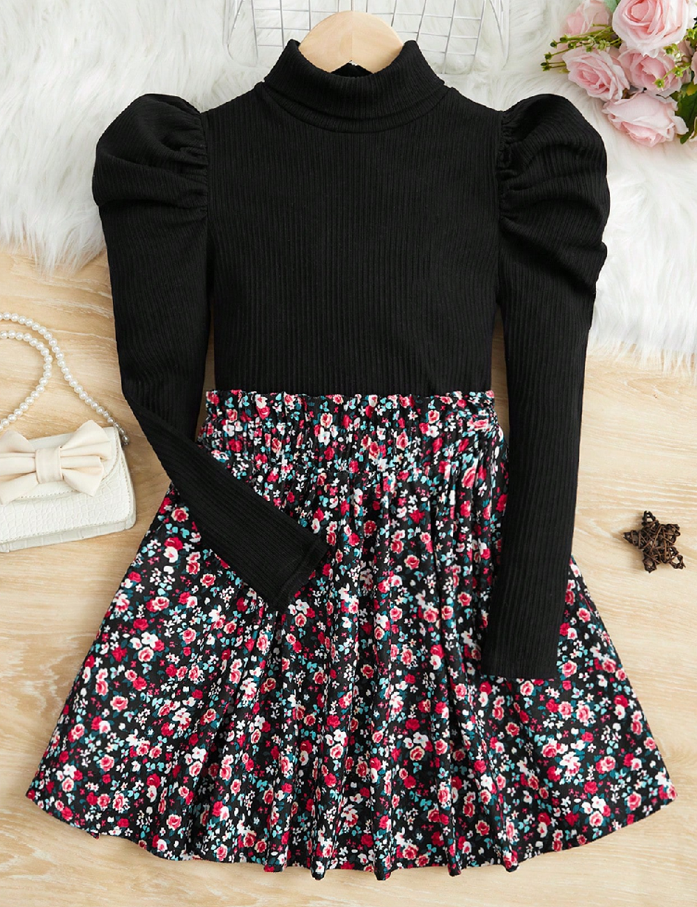 Compleu Shein Kids, negru