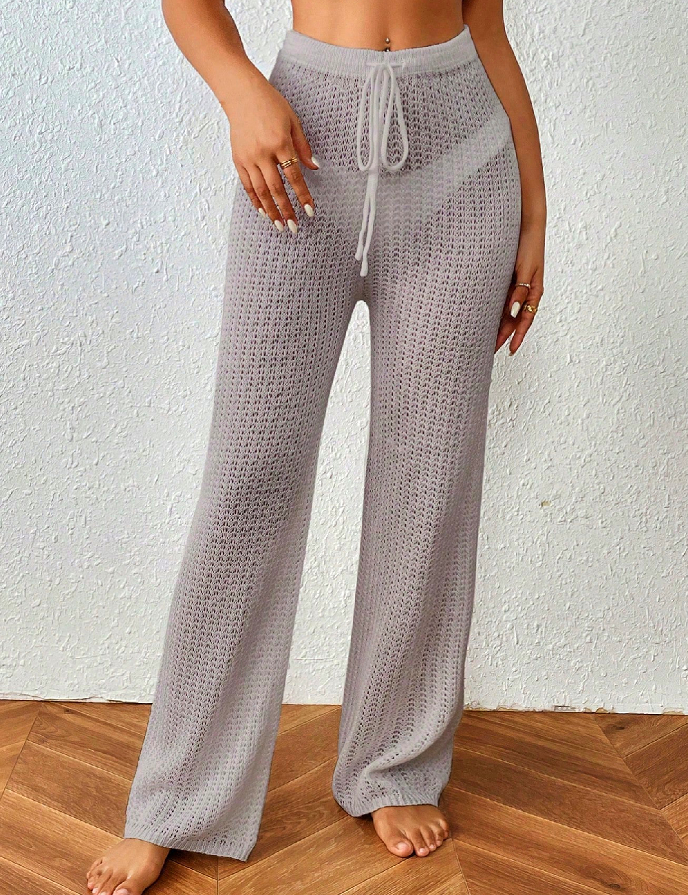 Pantaloni SHEIN, mov