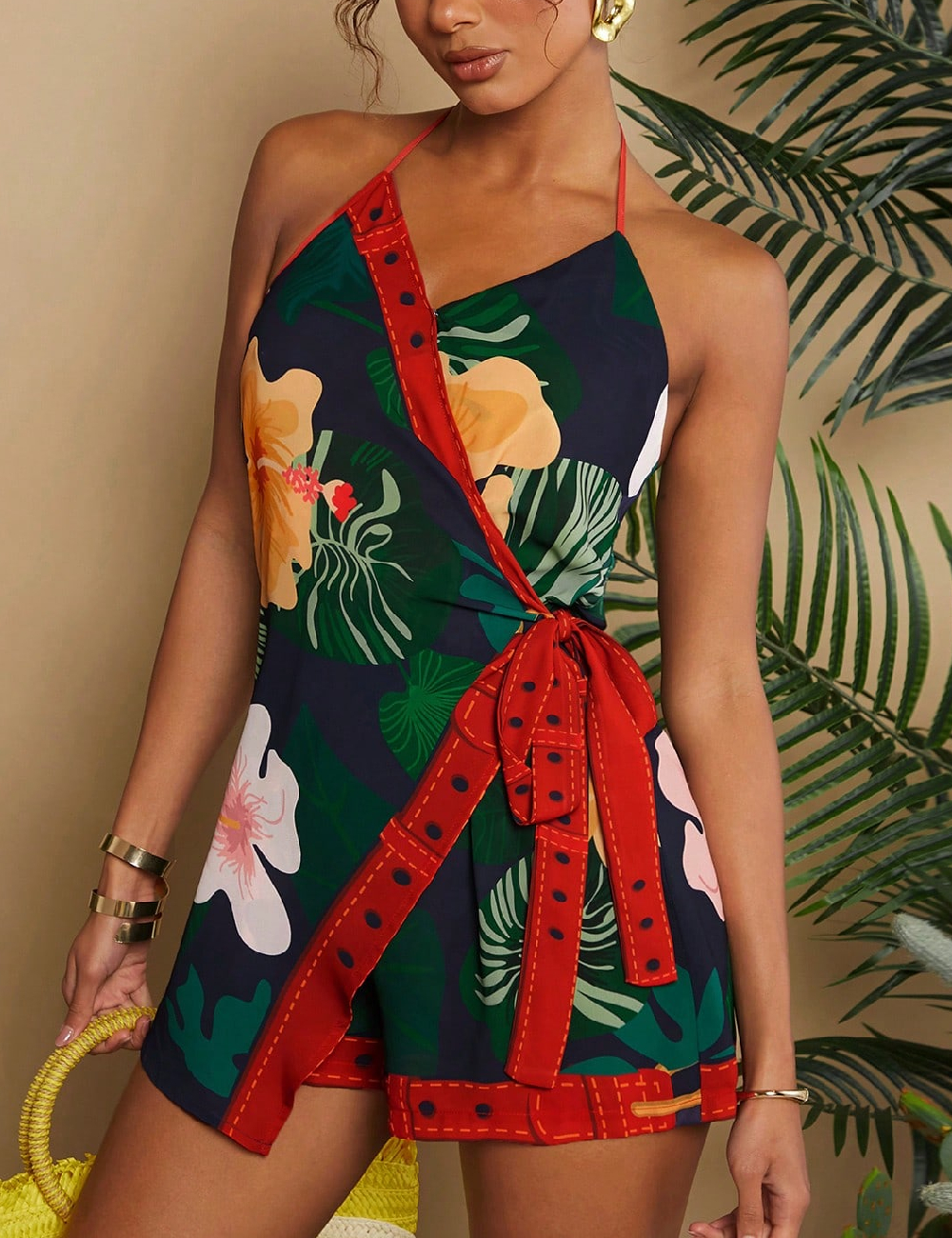 Salopeta SHEIN, mix culori