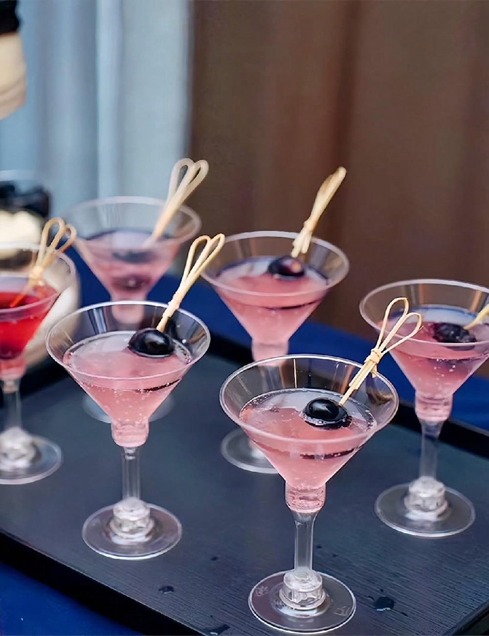 Set pahare sampanie, 5 buc SHEIN, transparent