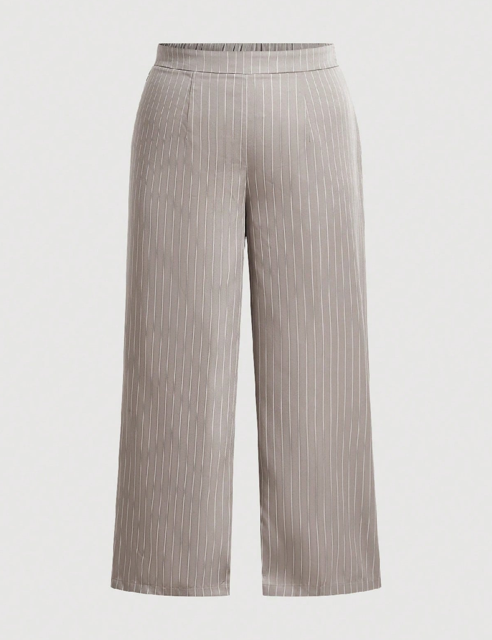 Pantaloni SHEIN CURVE, gri