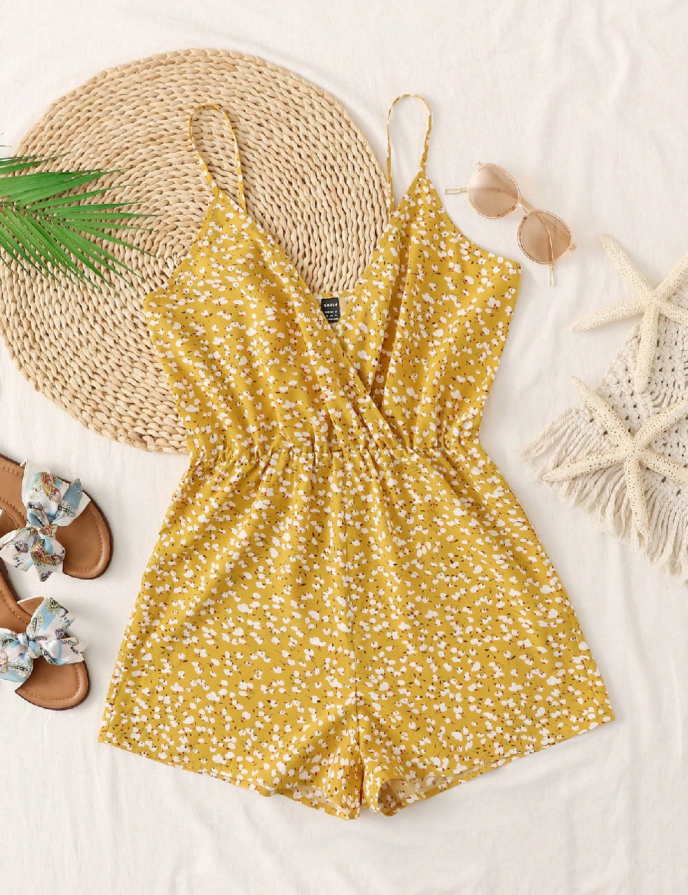 Salopeta SHEIN, floral print