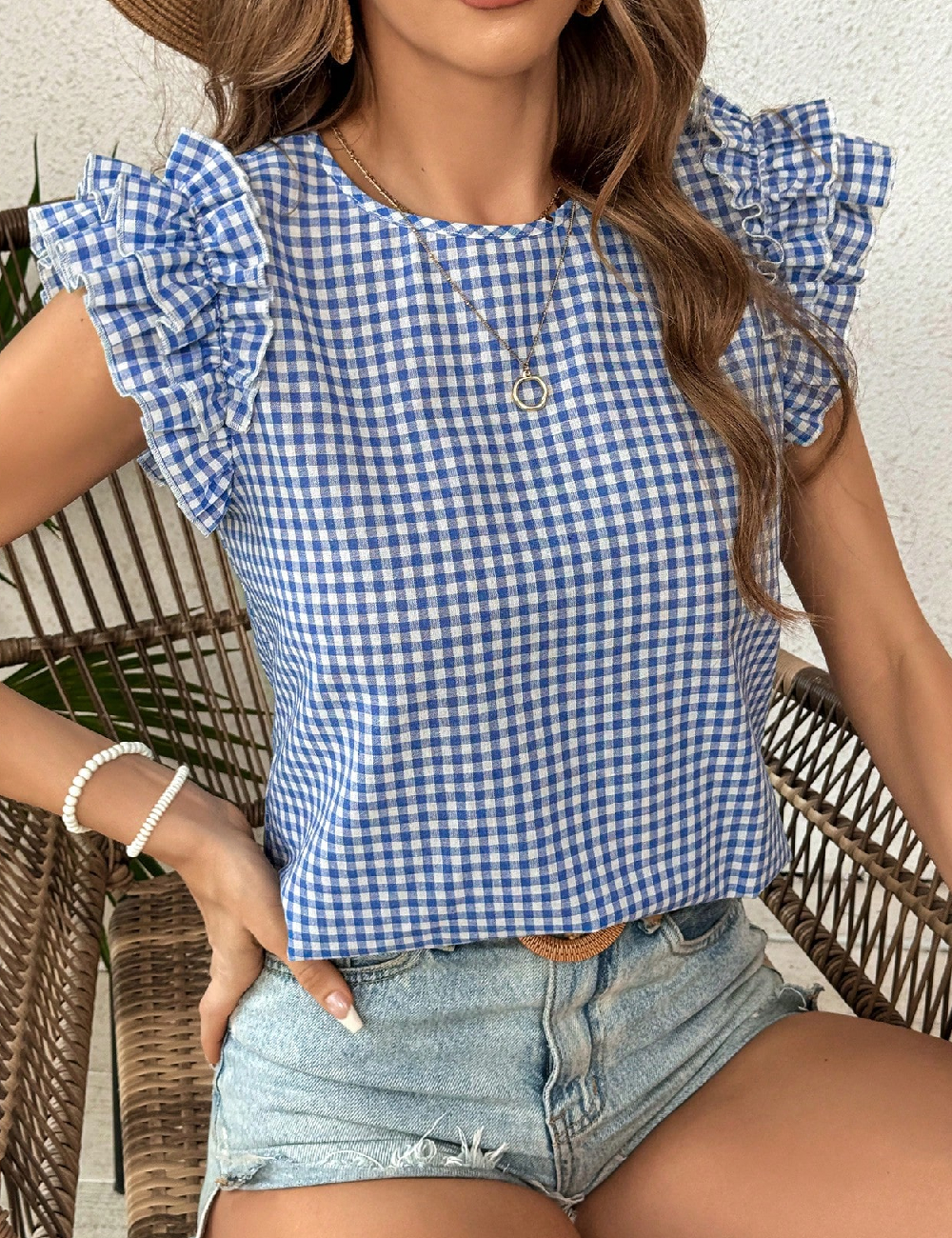 Bluza SHEIN, albastru