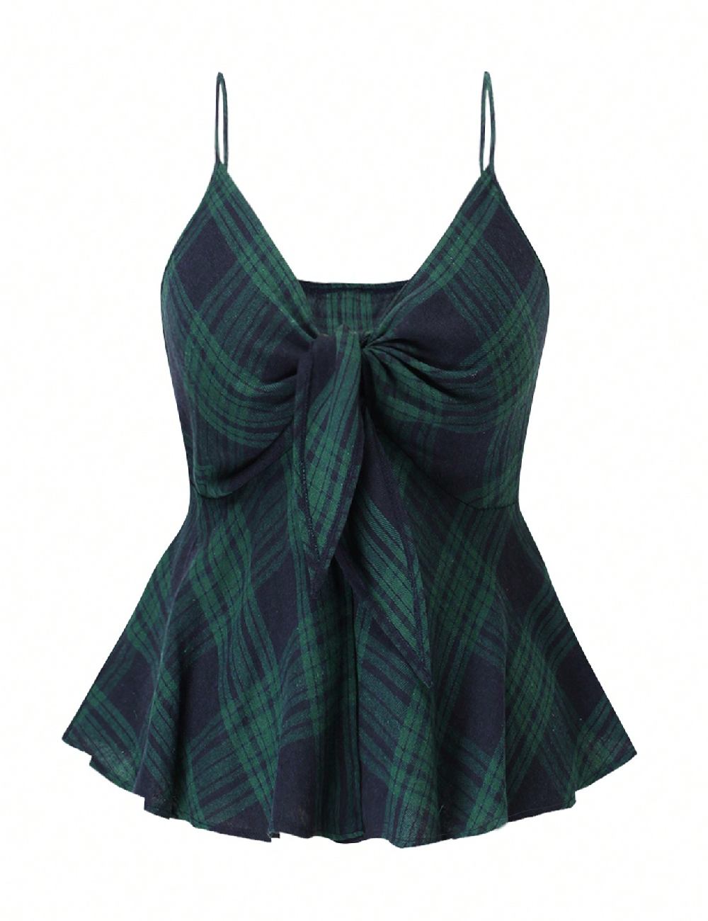 Maiou SHEIN CURVE, albastru/verde