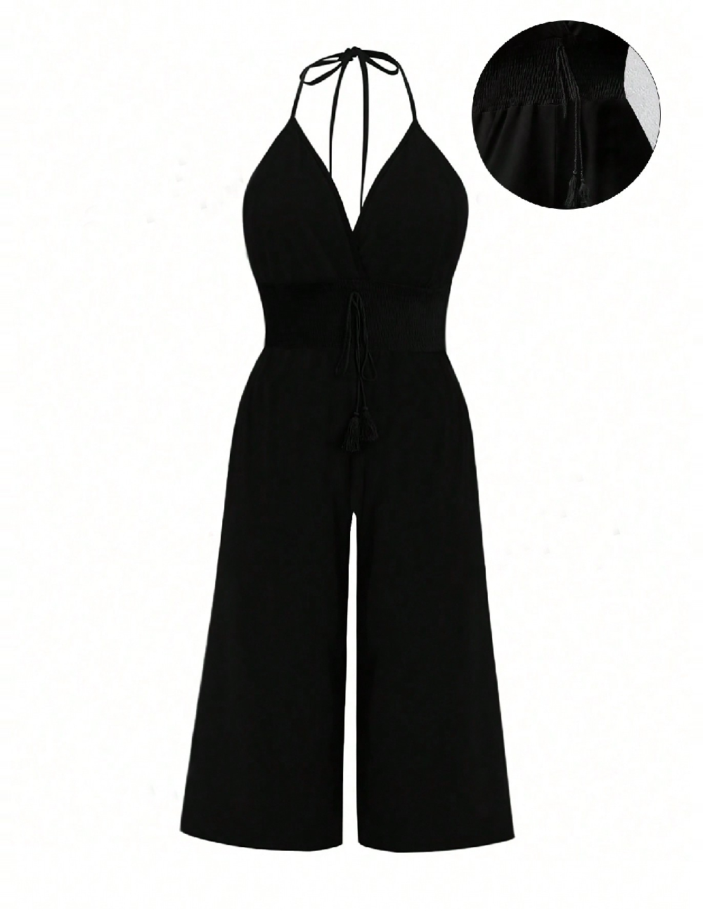 Salopeta SHEIN CURVE, negru